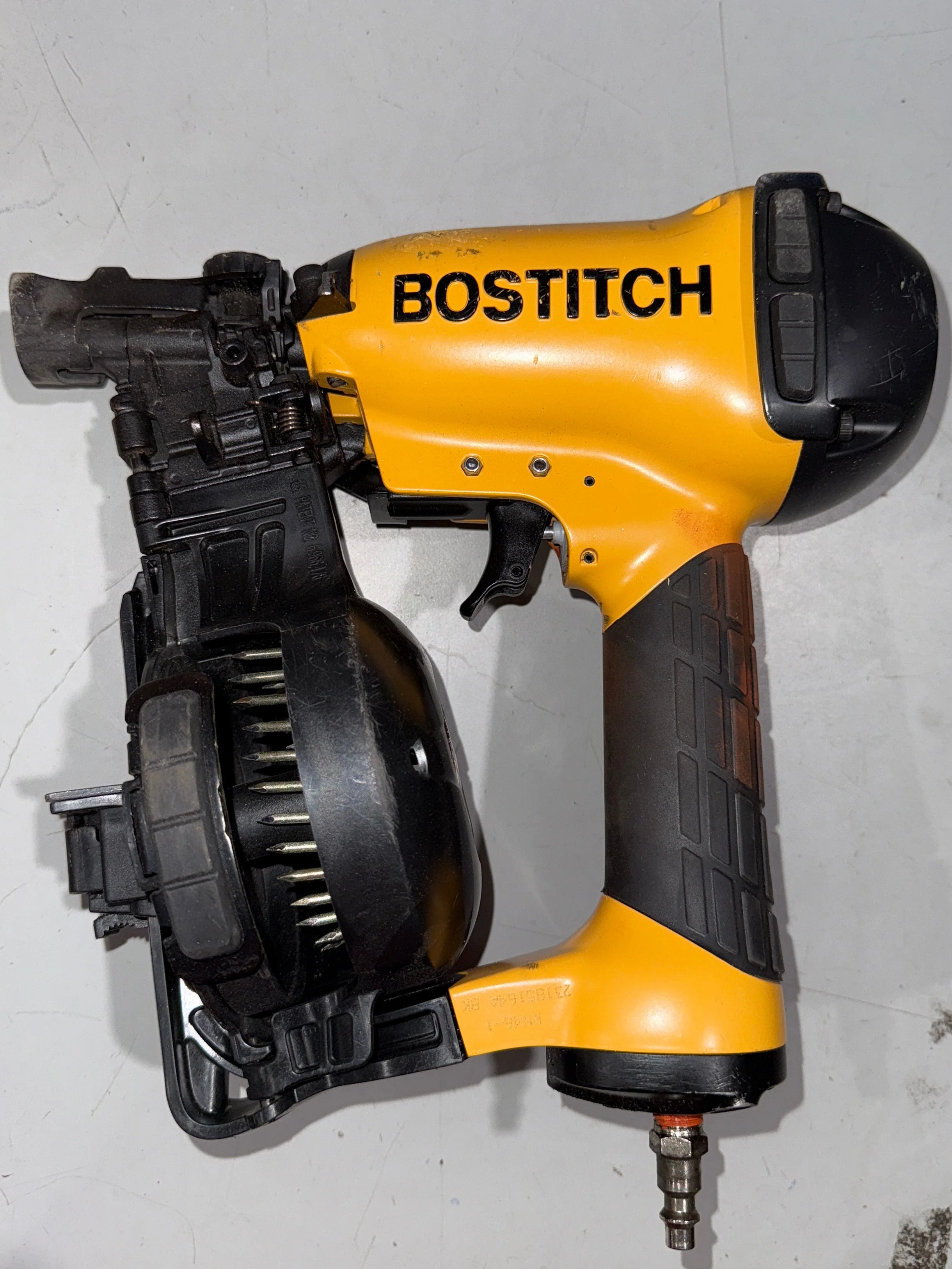 Bostitch 1-3/4-in 15-Degree Pneumatic Coil Corded Roofing Nailer (used) - Image 2