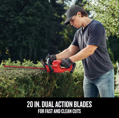 CRAFTSMAN V20 20-volt max 20.0-in Battery Hedge Trimmer (open box) - Image 3