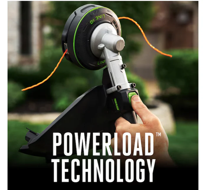 EGO POWER+ Multi-Head System with LINE IQ, POWERLOAD 56-volt 17-in Straight Shaft Attachment Capable Battery String Trimmer 5 Ah (Battery Included) (Charger Included)(open box) - Image 4