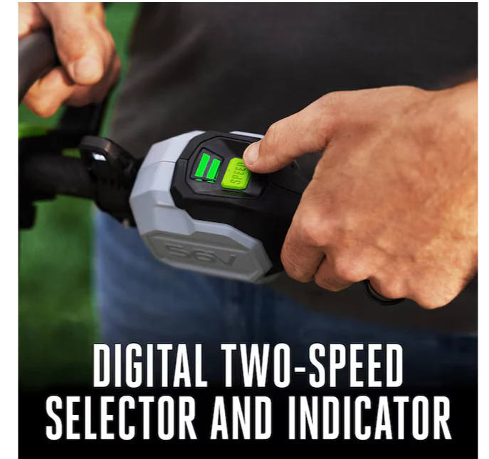 EGO POWER+ Multi-Head System with LINE IQ, POWERLOAD 56-volt 17-in Straight Shaft Attachment Capable Battery String Trimmer 5 Ah (Battery Included) (Charger Included)(open box) - Image 6