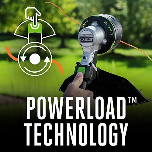 EGO POWER + POWERLOAD with LINE IQ 56-volt 16-in Telescopic Shaft Battery String Trimmer 4 Ah (Battery and Charger Included)(used) - Image 3