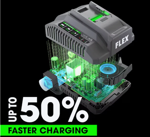 FLEX 24 -Volt Lithium-ion ( Battery Charger ) (OPEN BOX) - Image 2