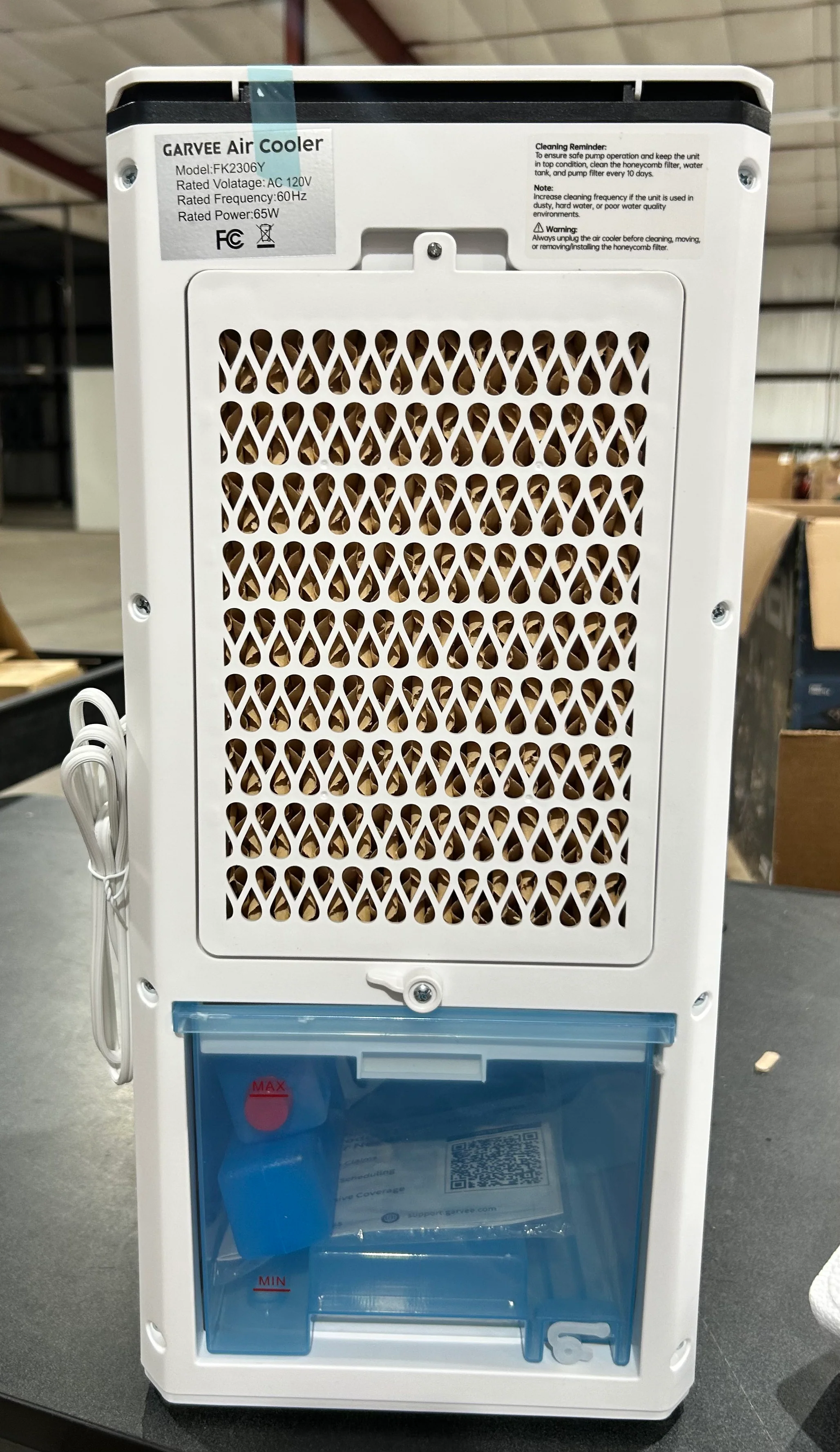 Garvee 1.84 GAL Swamp Cooler with Touch and Remote Control 3 in 1 Evaporative Air Cooler (open box) - Image 4