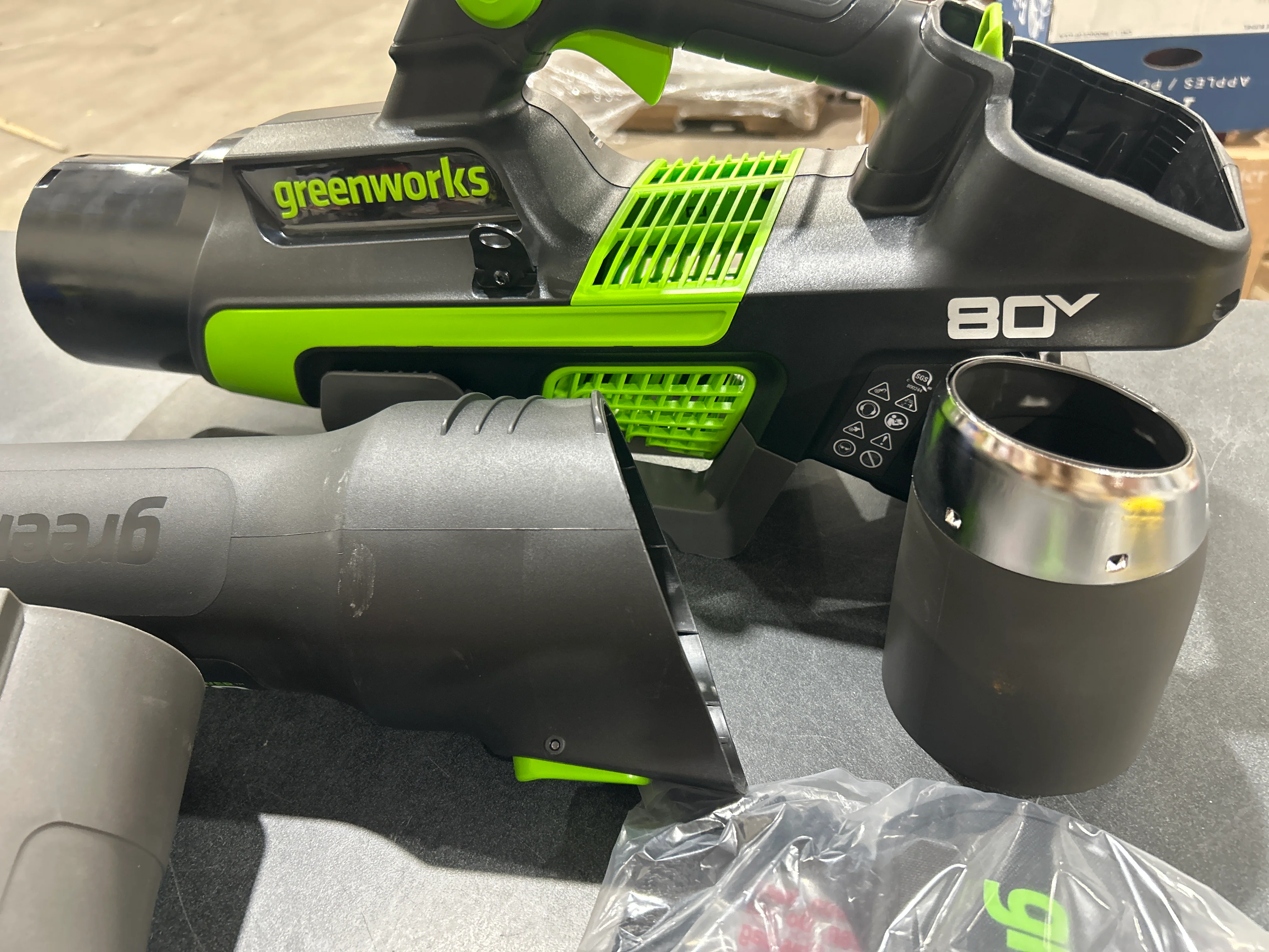 Greenworks 80V 800CFM Brushless Leaf Blower (baretool) (used) - Image 5