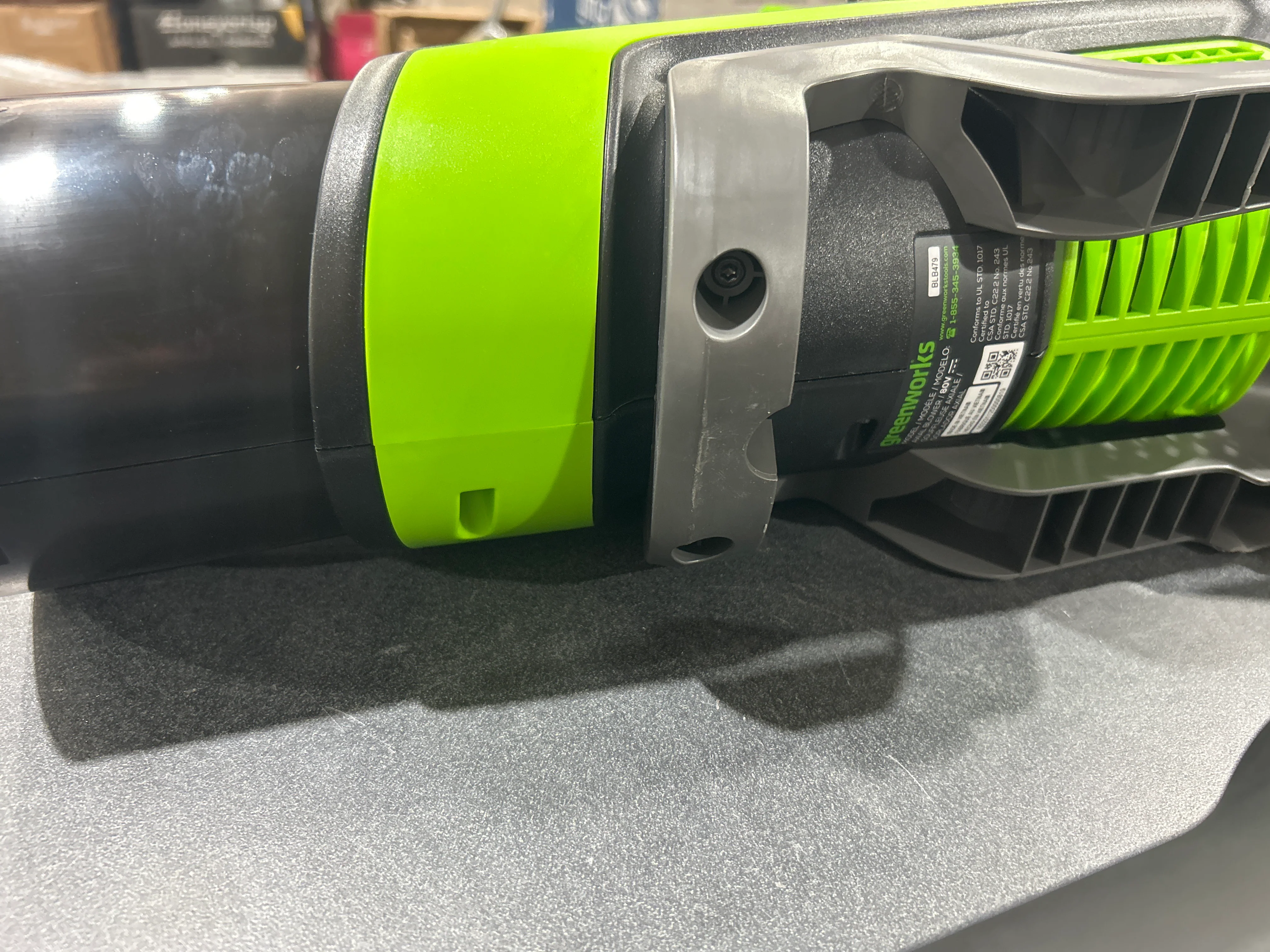 Greenworks 80V 800CFM Brushless Leaf Blower (baretool) (used) - Image 6