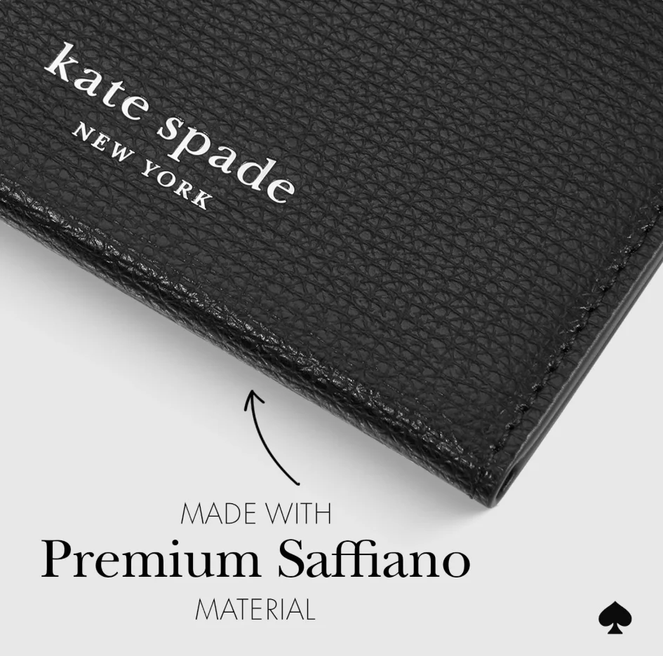 Kate Spade Morgan MagSafe Wallet / Card Holder for Phone - Midnight Black (used) (no box) - Image 3