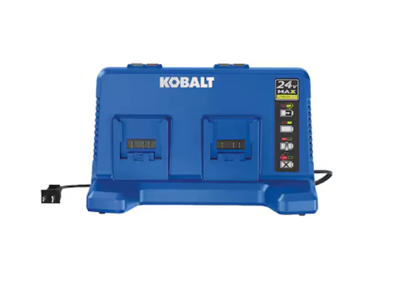 Kobalt 24 -Volt Lithium Dual Port Battery Charger Station  (used)