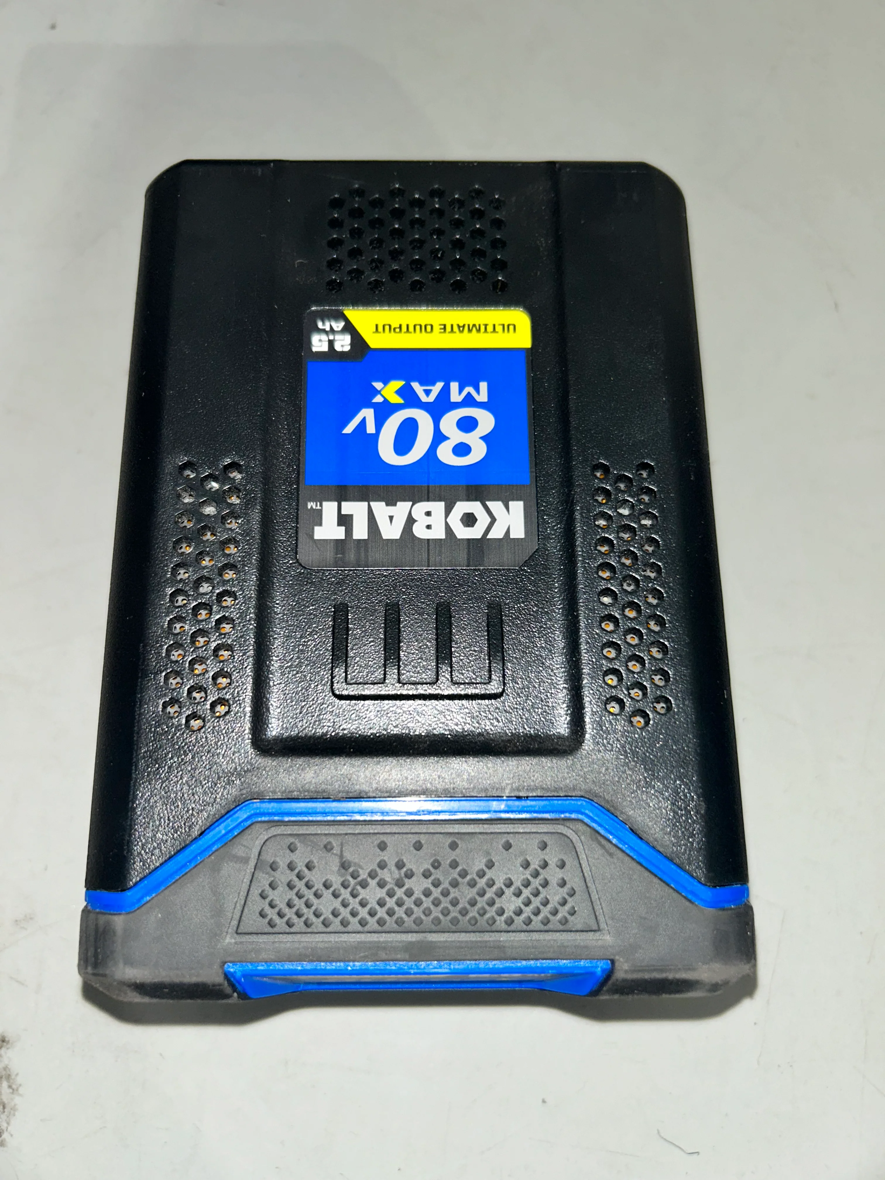 Kobalt 80-Volt 2.5 Ah Lithium Ion (li-ion) Battery (used) - Image 6