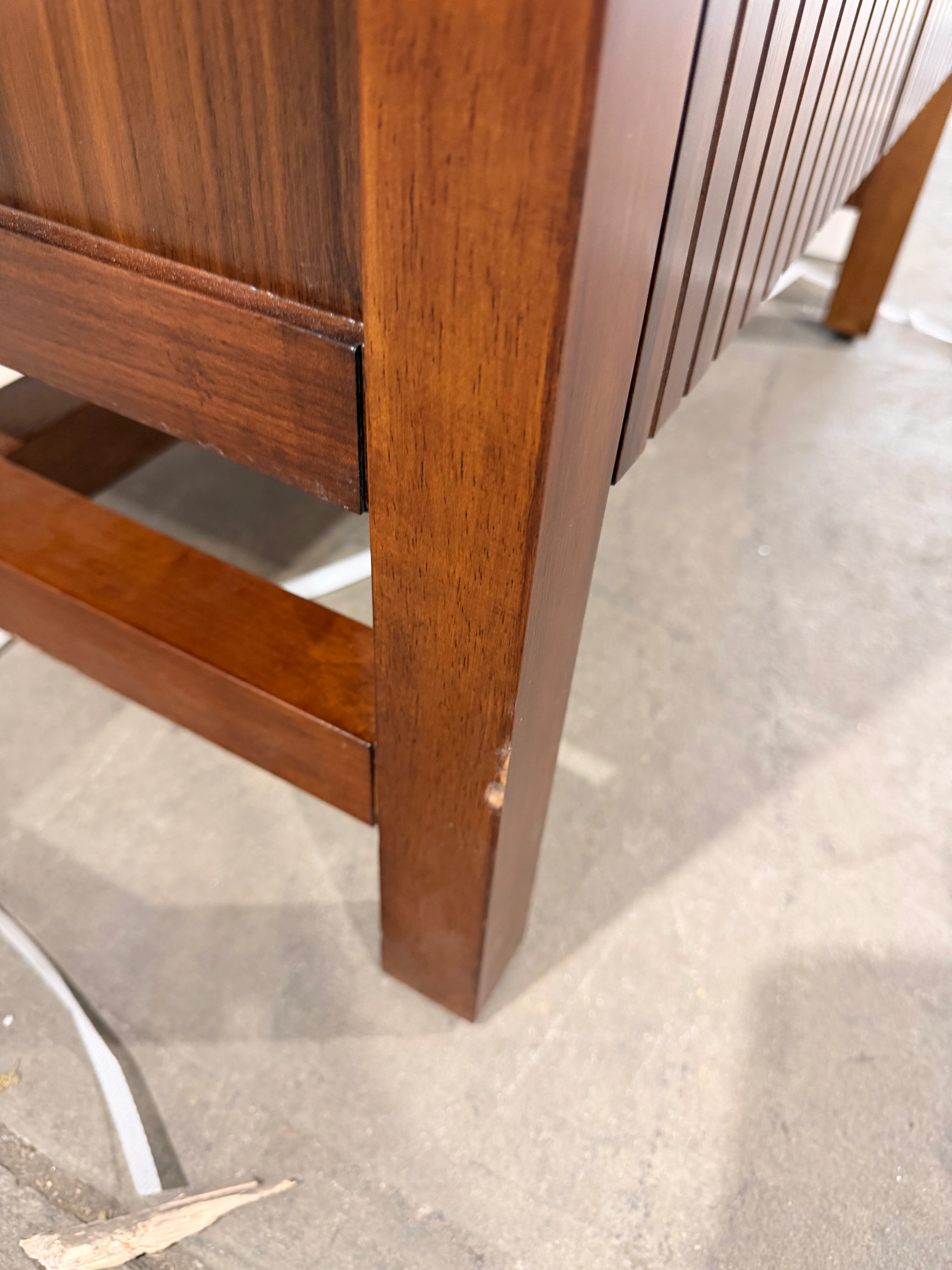 Origin 21 Lolli 30-in Walnut Bathroom Vanity with White Stone Top (open box) - Image 5