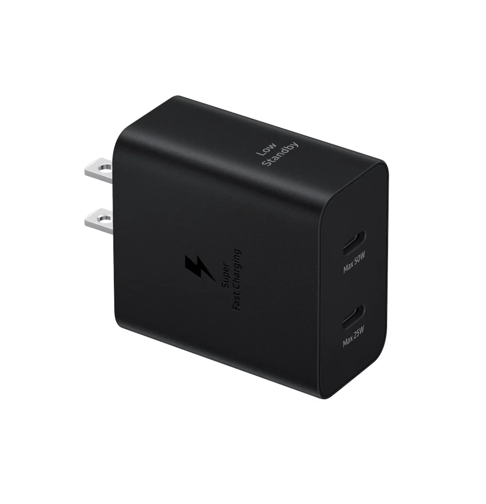 Samsung 50W Duo Power Adapter, Black (Cable not included) (new) - Image 3