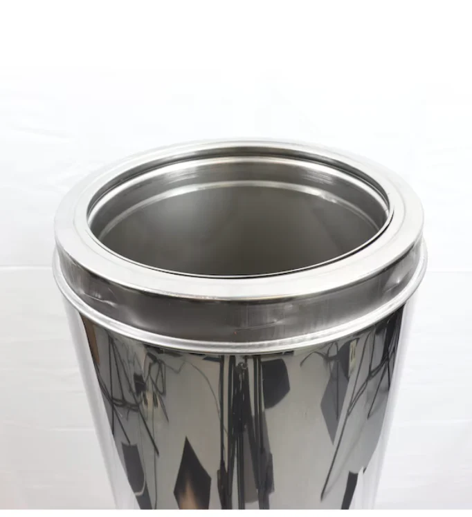SuperVent 6-in x 36-in Insulated Double Wall Stainless Steel Chimney Pipe (used) - Image 2