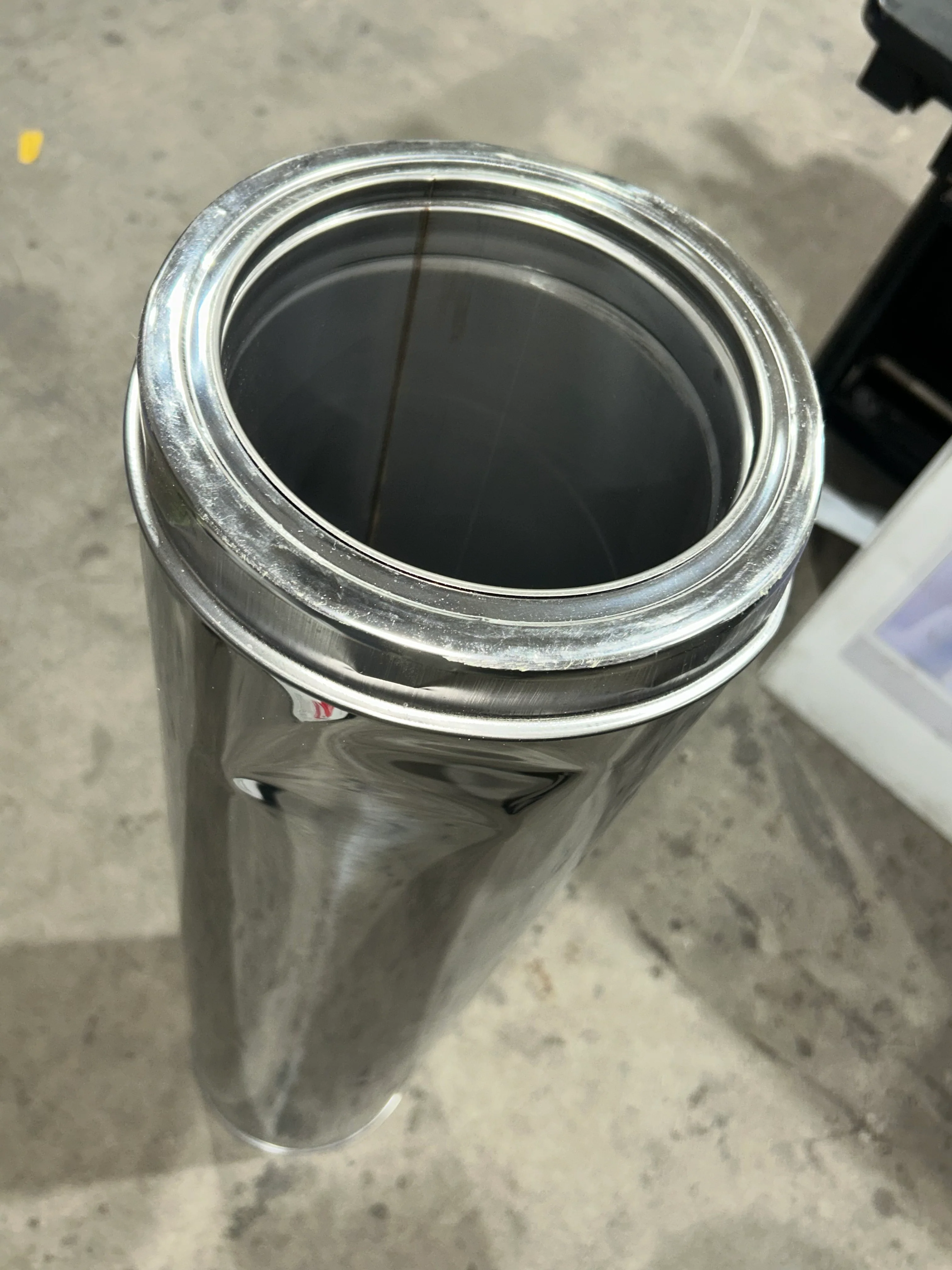 SuperVent 6-in x 36-in Insulated Double Wall Stainless Steel Chimney Pipe (used) - Image 8