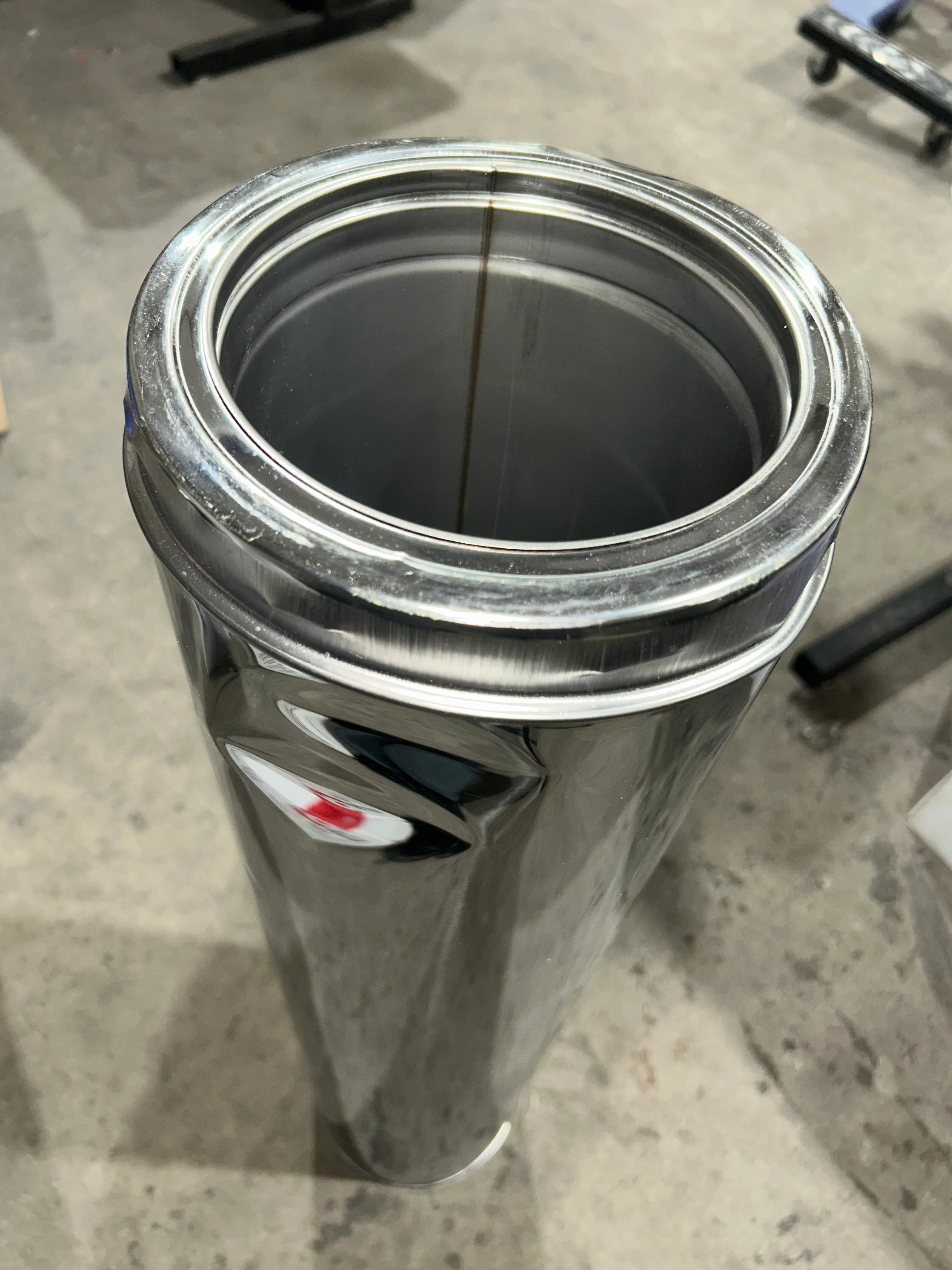 SuperVent 6-in x 36-in Insulated Double Wall Stainless Steel Chimney Pipe (used) - Image 9