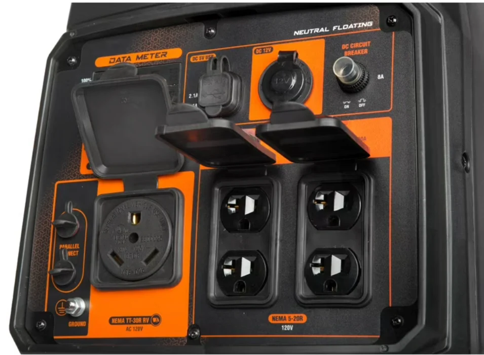 WEN Quiet and Lightweight 4800-Watt RV-Ready Portable Inverter Generator 56477i (open box) - Image 2